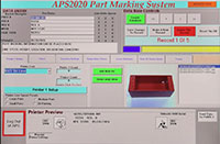 APS-2020 Part Marking System Software